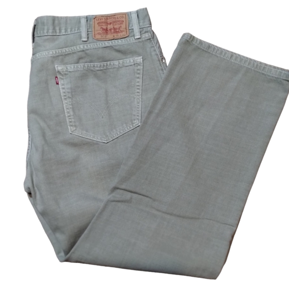 Levi 505 tan 40x30